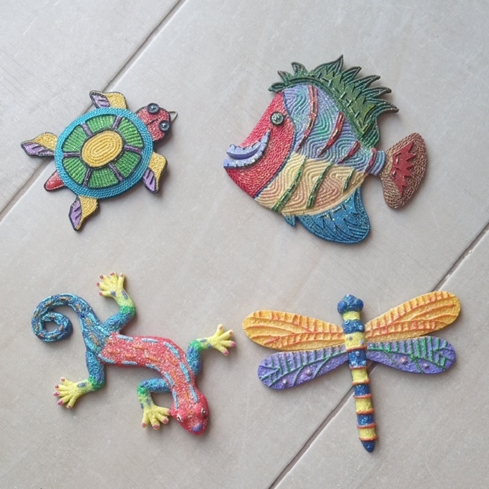 Colorful Animal Wall Decor Set